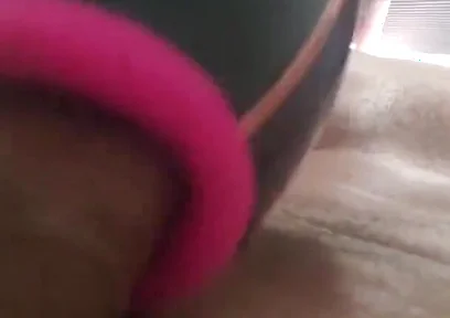 Stroking My Brown Cock with My Oral Sex Toy Until I Cum