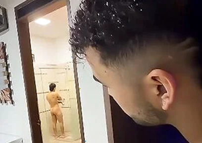 I Surprise My Stepbrother-in-law In The Shower And Fuck Him While My Stepsister Is Not At Home