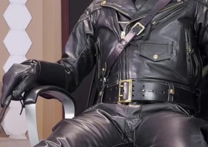 Chilling in Leather