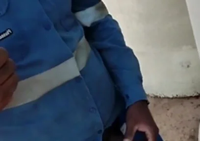 Before Heading Home, the Worker Gets a Quickie at the Construction Site.