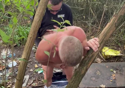 My Superhung Stepdad Catches Me Cruising, I Fucked Him and Gave Him a Facial