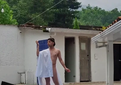 Greek God Turned to Stone Gets Fucked to Be Thawed Out.