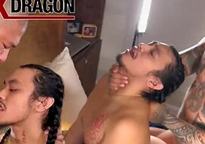 Arching Back Of Sexy Sireno Is Perfect For Damian Dragons Dick