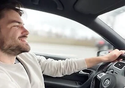Almost Crashed The Car When I Jerked Him Off And Tortured Him After His Orgasm