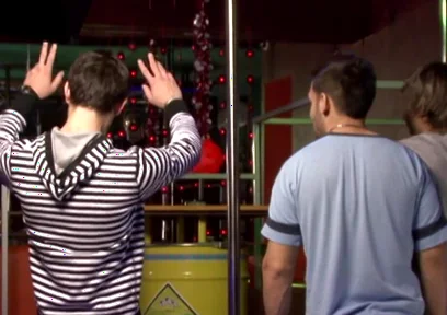Two Horny Twinks Bareback Wildly in Empty Bar