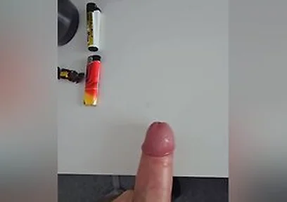 Want A Cocktail? I Put A Drink Stirrer And Urethral Vibrator Down My Cock Hole