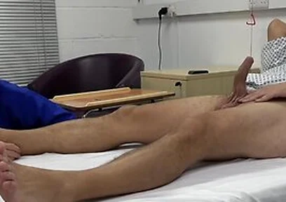 Doctor Worships Patients Feet & Cum On Foot Preview