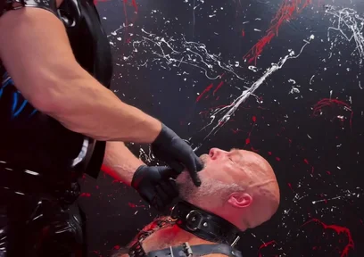 Intense Muscle God and Rock Width Scene 2