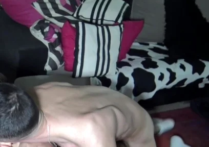 Slut Creampied by His Friend Big Dick