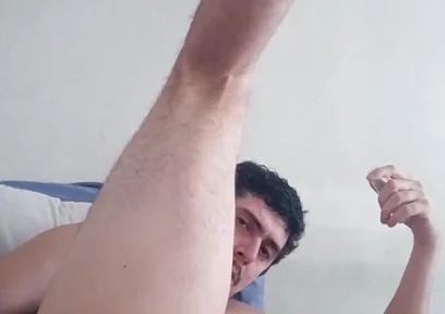 Handsome Guy Fingering His Anus - Great Ass