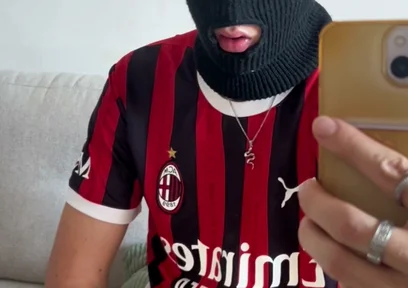 Horny Ac Milan Soccer Bro Shoots Load