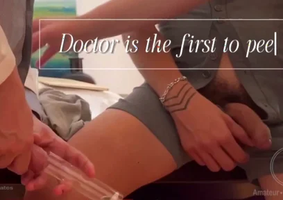 Stepson's Medical Exam in Front of Stepdaddy - Part 2: the Urine Samples