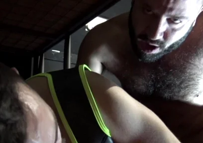 Slut Creampied by His Friend Big Dick