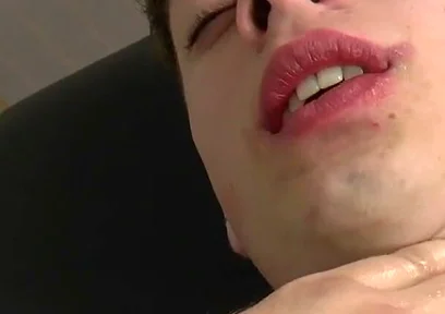 Oil Massage and Handjob on Tommy Poulain's Thick Cock