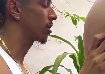 Butt Fucking Tree Huggers Gay Anal Cumshot Deep Breeding! Hung Papi Santo Jorge