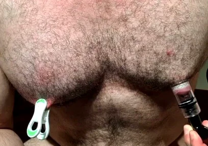 Bodybuilder Daily Nipple Training Routine