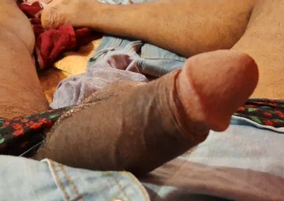 Part 4 Amateur Solo Dick Stroking Session in Bed