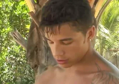 Tattooed Latino Servicing Like a Pro