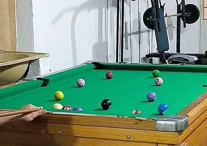 The Carmonas Playing Naked Billiards with That Hot Pinch