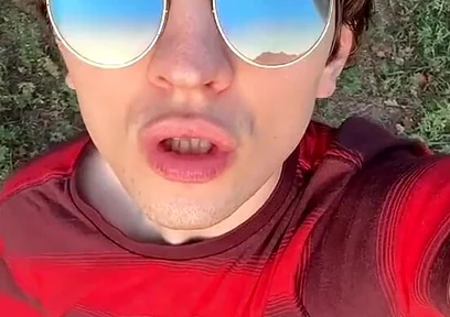 Golden Hour in the Woods - Body, Expressions & This Cock Exploding with a Big Load at the End