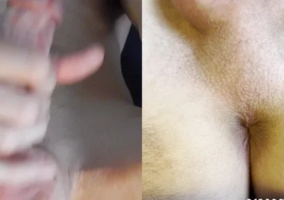 My Orgasm From Two Different Views - Cumshot and Anal Contractions