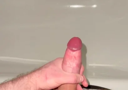 Hot German Guy After the Gym - Look How Hard I Am, Massive Load in the Bathtub