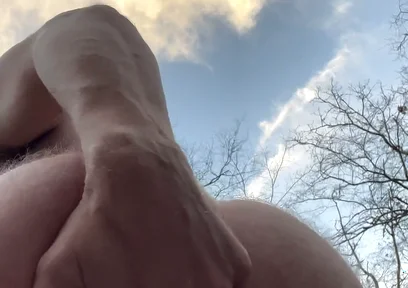 Outdoor Masturbation on My Hike