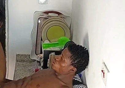 African Thugs Had It in the Kitchen Hot Supper