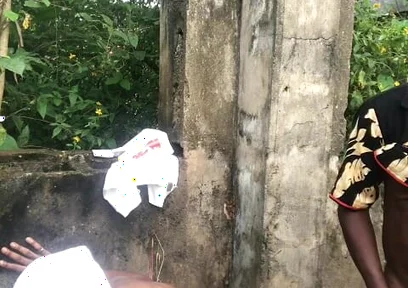 Rough. Sweet Sex Behind an Uncompleted Building and I Piss Into His Mouth