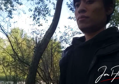 Gay Boy Jon Arteen Freeballing Showing His Dick and Naked Ass Outdoor