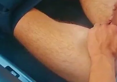 A Stranger on the Highway Sucked a Sissy's Big Cock Until He Came Hot Loads!