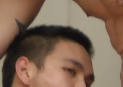 Asian Twink Sucks and Fucks Lucky Dude