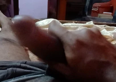 Amateur Solo Dick Stroking Session Job Big Stepdaddy Dick Amateur Masturbation Part 3