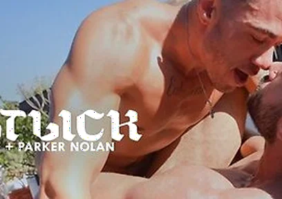 Parker Nolan Gobbles Up Daniel Justices Big Hard Cock In The Hot
