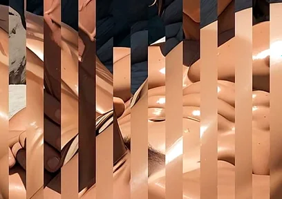 Rock Climber Solo Spreading Precum All Over Cock