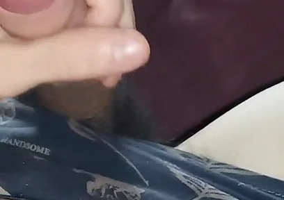 Big Hairy Powerful Masturbates to Music