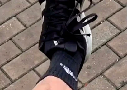 I'm Going to Kick Your Ass with My Size 45 Foot - 12½ Inches