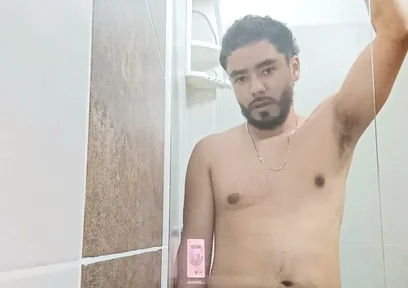 So Hot Masturbating in the Bathroom