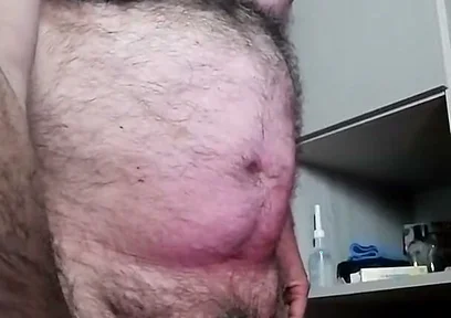 Piss and Jerks My Cock in Public Porn Show