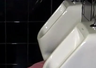 Slut Fucked Raw in Public Toiles by Arab