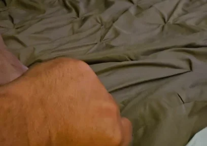 Big Man Handles Touches Hisself