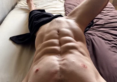 Hot Guy Shows off His Perfect Body in the Shower and in Bed