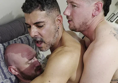 2 Horny Dads 2 Filthy Tops Ass to Mouth Amature Filth Part 2 Double Penetration