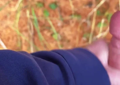 Twink Wixt on an Autumn Day in the Forest and Squirt Horny