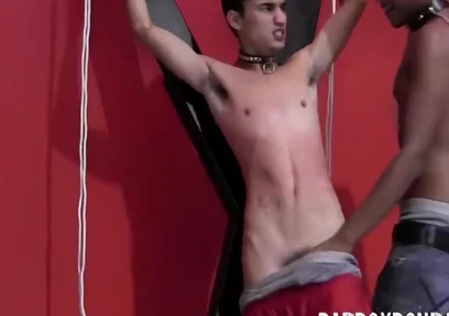 Mikeal Takes Full Control Of Bound Lucas Love Flogging Hard With Lucas Lovestone