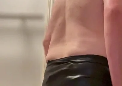 Julian Sharp with Black Stockings on