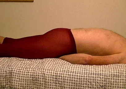 Pantyhose Hump Masturbation