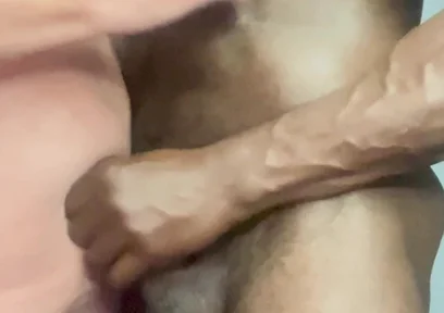 Interracial BBC Titplay & Wanking