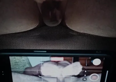 Filming a White Uncircumcised Penis Masturbation.