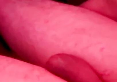 Stretching my hole wide to allow easy access for my.